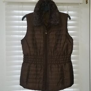 Brown vest